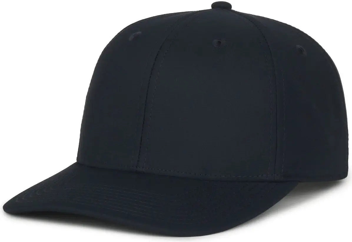 OC Sports OC871PF Solid Pro Crown Polyester Cap - Navy