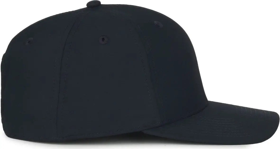 OC Sports OC871PF Solid Pro Crown Polyester Cap - Navy