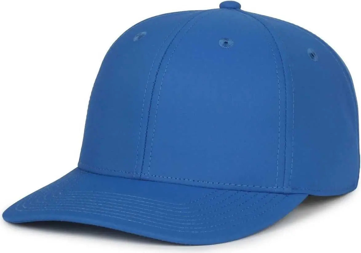 OC Sports OC871PF Solid Pro Crown Polyester Cap - Royal