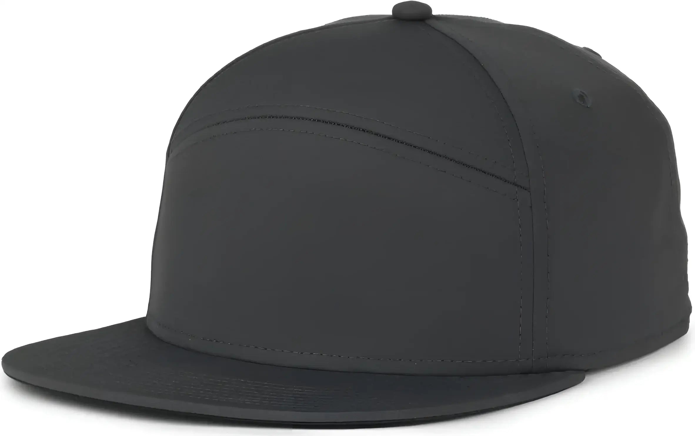 OC Sports OC900 Split Panel Performance Snap Back Cap - Dark Gray - Gray / OSFM