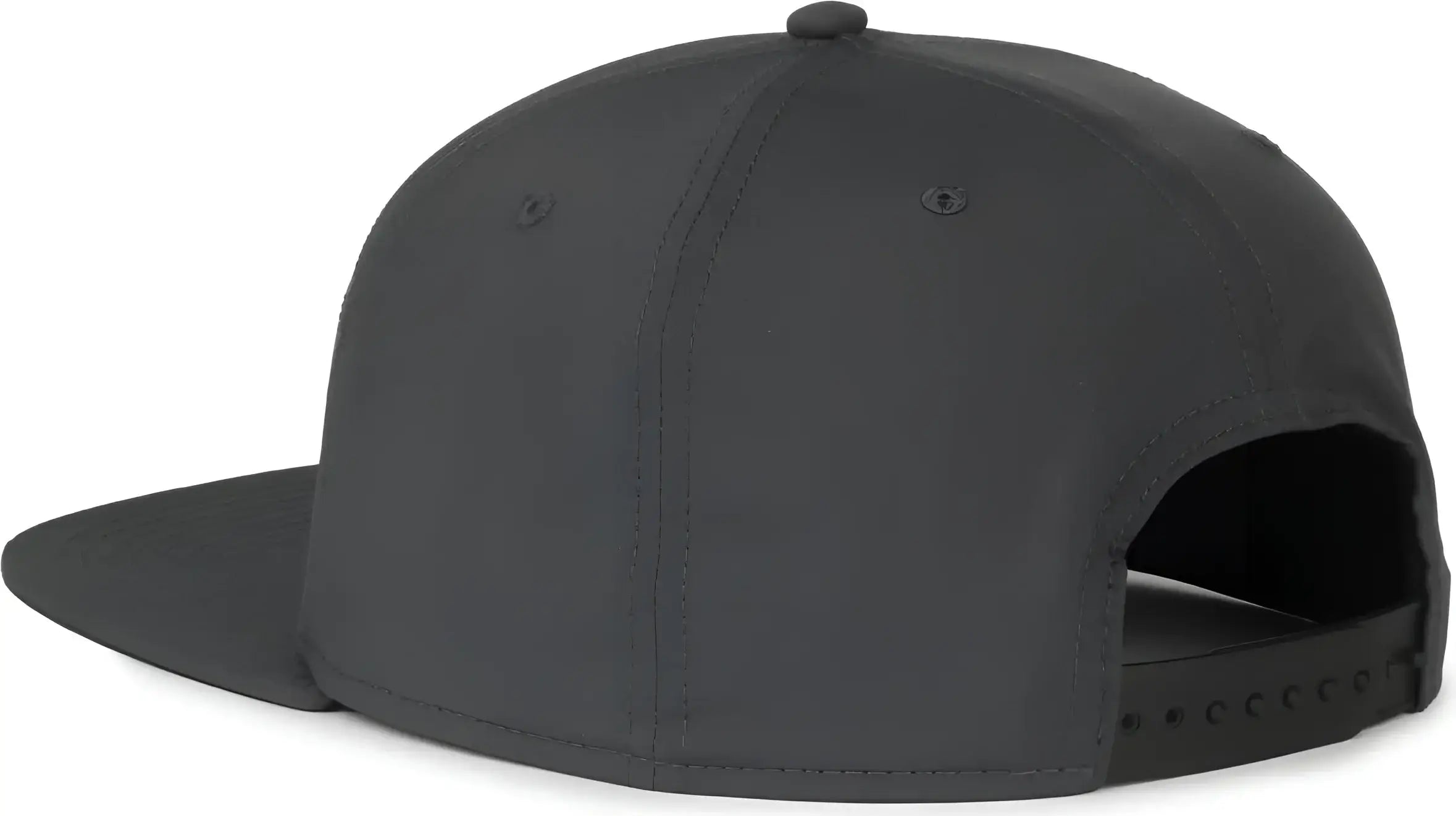 OC Sports OC900 Split Panel Performance Snap Back Cap - Dark Gray - Gray / OSFM