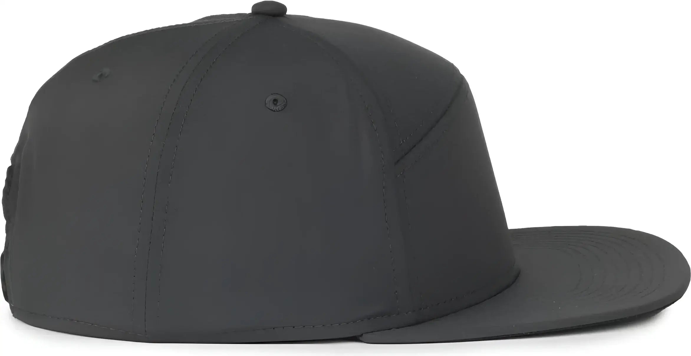 OC Sports OC900 Split Panel Performance Snap Back Cap - Dark Gray - Gray / OSFM