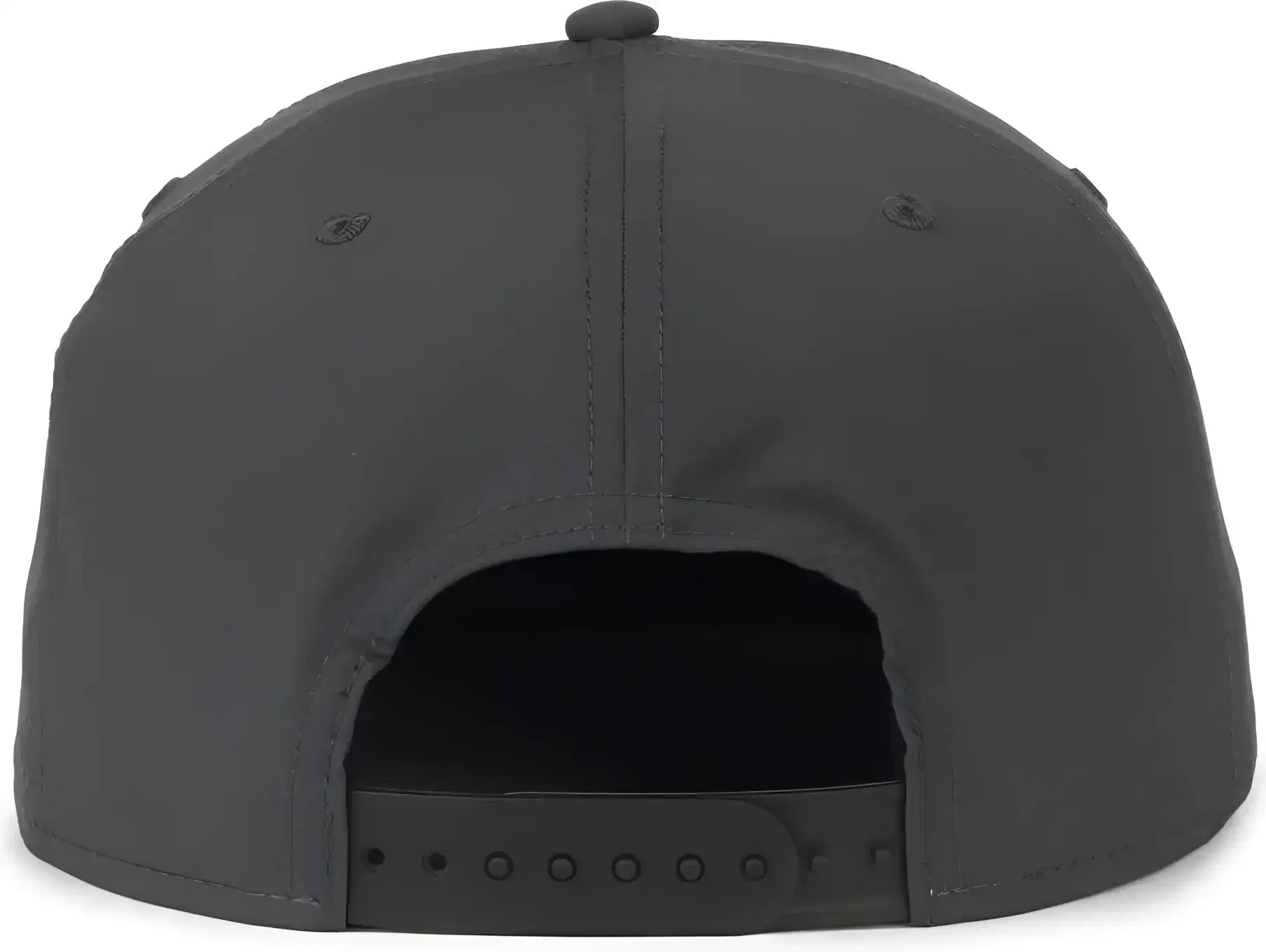 OC Sports OC900 Split Panel Performance Snap Back Cap - Dark Gray - Gray / OSFM