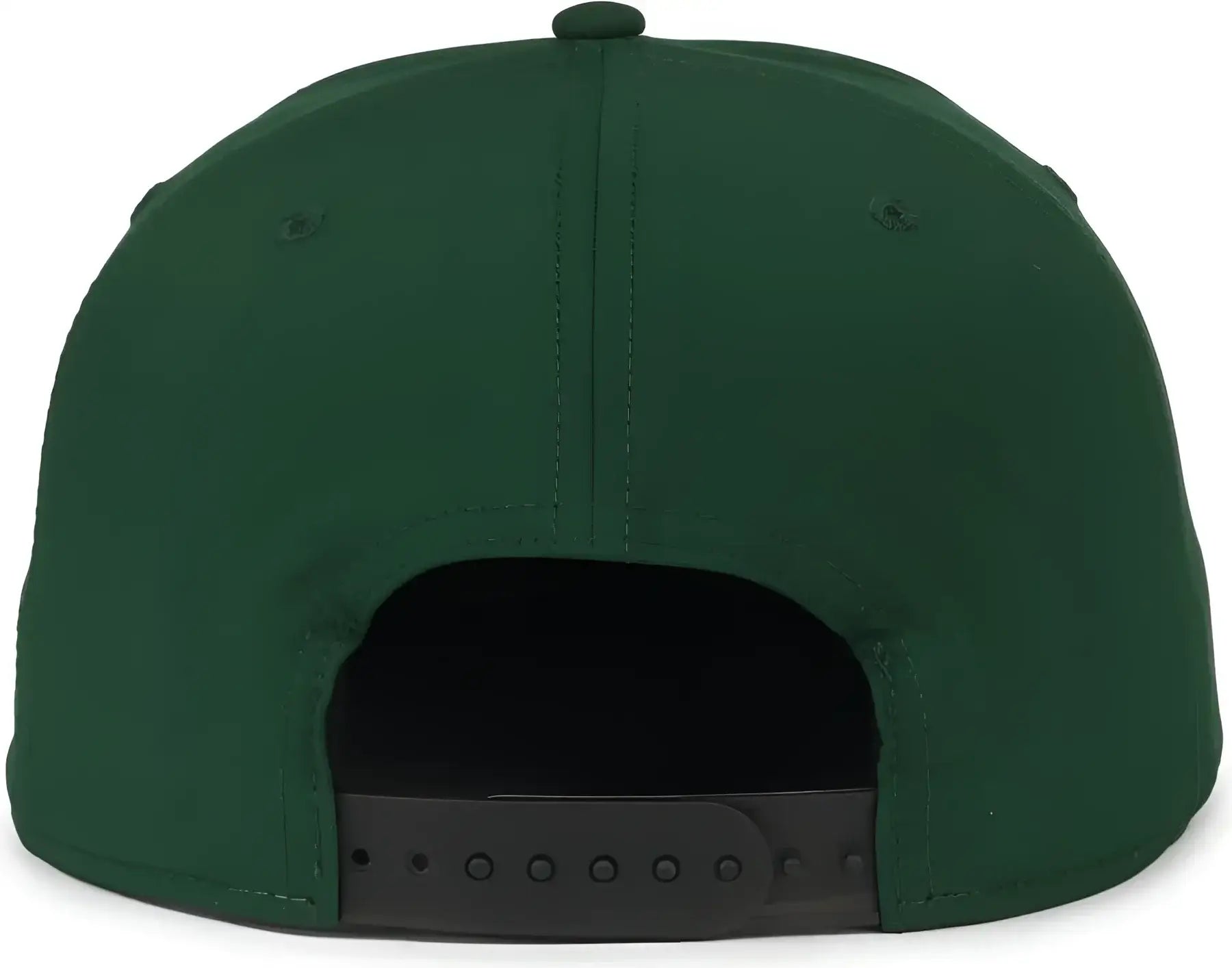 OC Sports OC900 Split Panel Performance Snap Back Cap - Dark Green - Green / OSFM