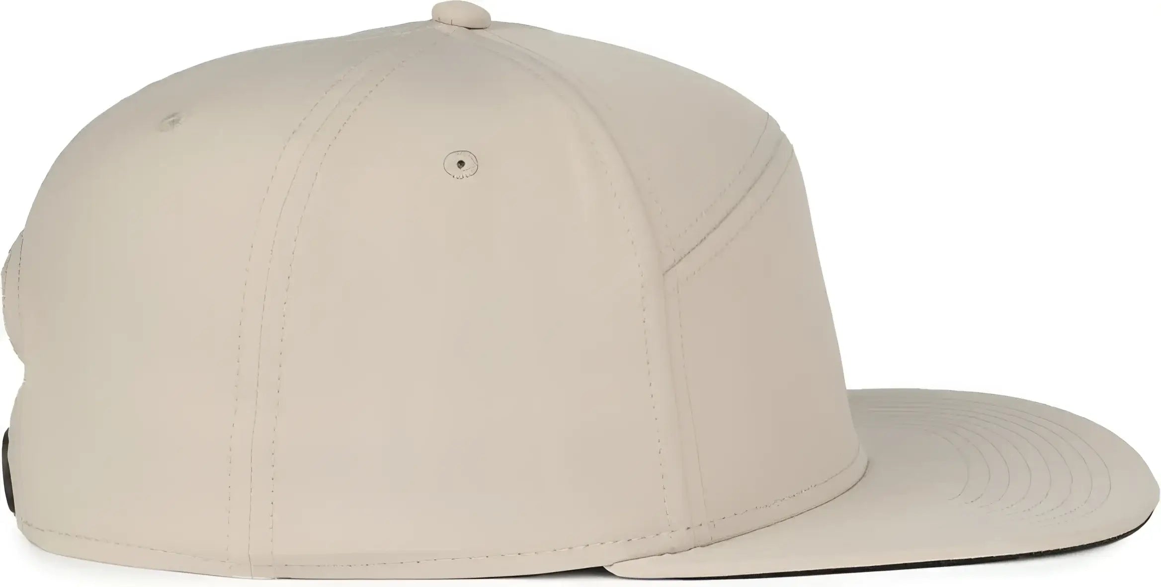 OC Sports OC900 Split Panel Performance Snap Back Cap - Khaki - Khaki / OSFM