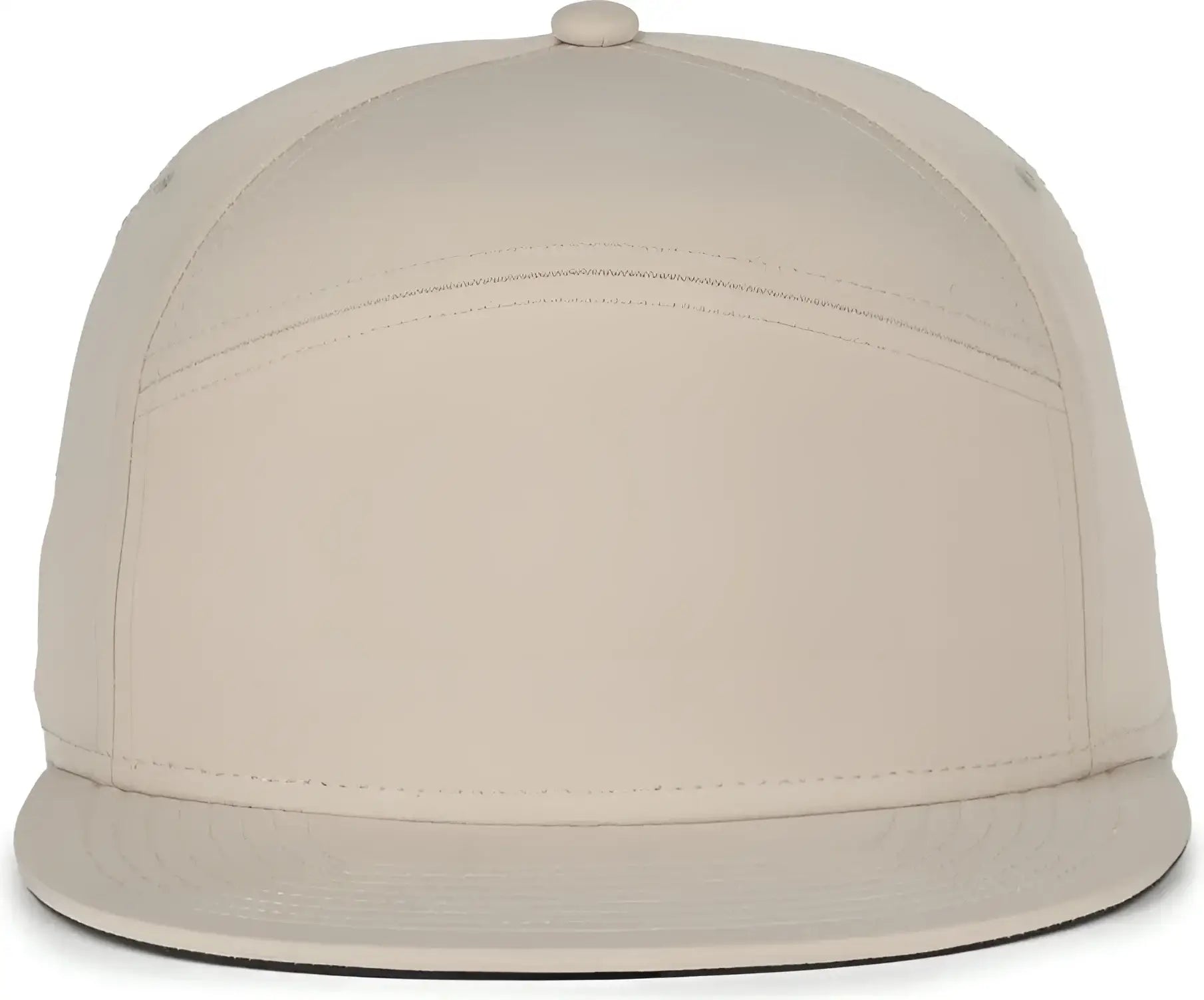 OC Sports OC900 Split Panel Performance Snap Back Cap - Khaki - Khaki / OSFM