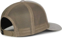OC Sports OCCORDM Corduroy Mesh Back with Cord Cap - Light Gray Khaki - Khaki / OSFM