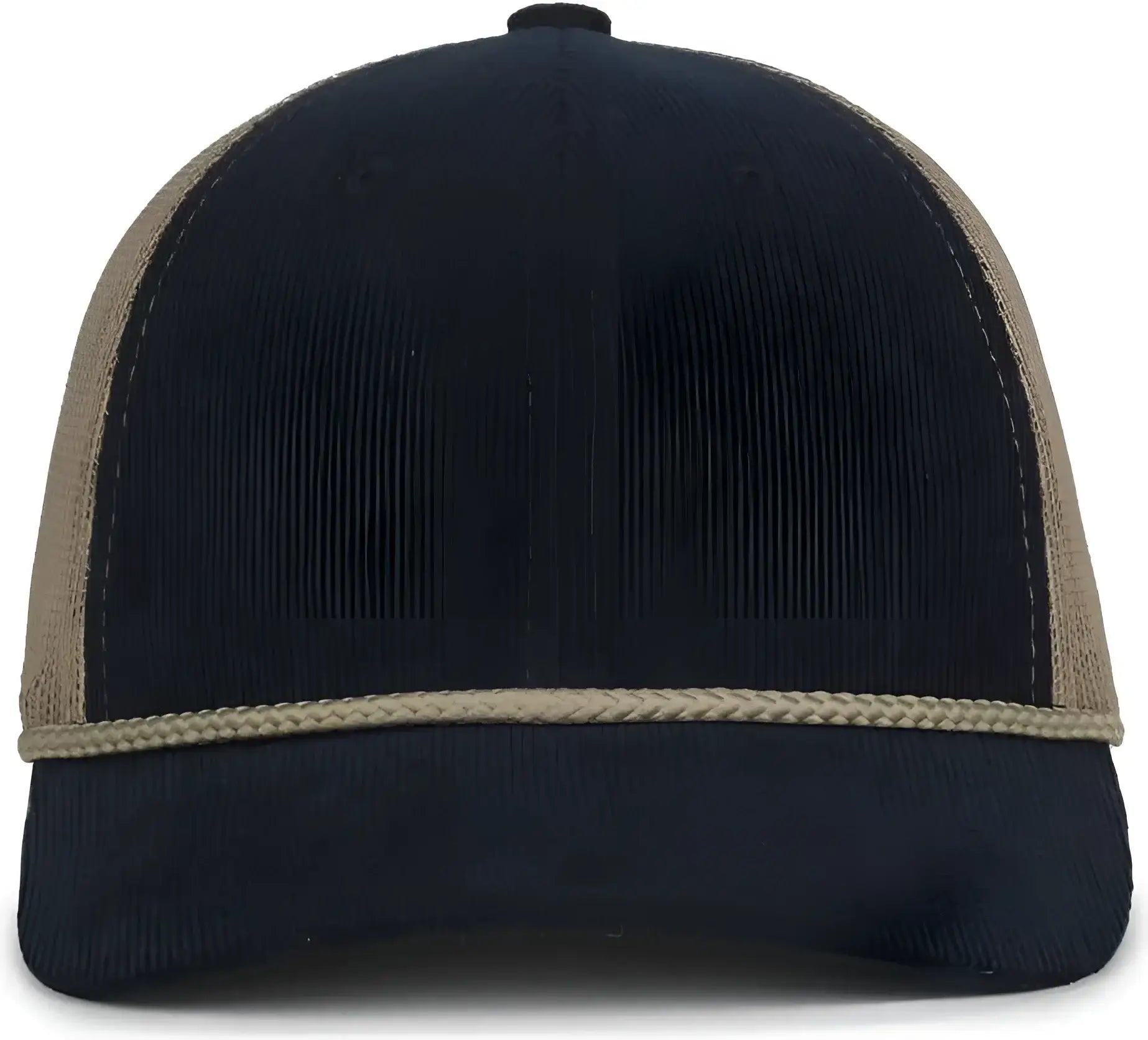 OC Sports OCCORDM Corduroy Mesh Back with Cord Cap - Navy Khaki - Khaki / OSFM