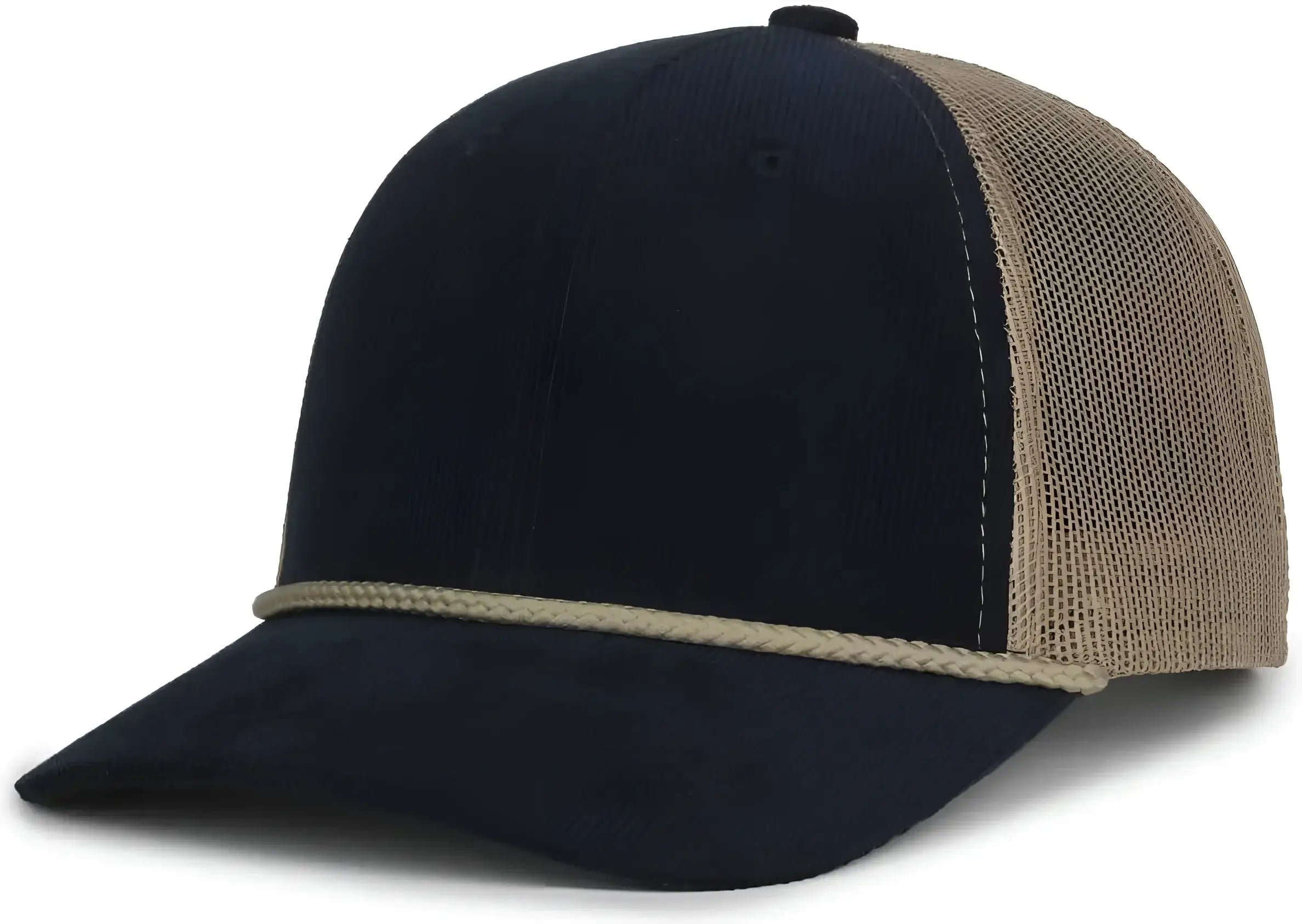 OC Sports OCCORDM Corduroy Mesh Back with Cord Cap - Navy Khaki - Khaki / OSFM