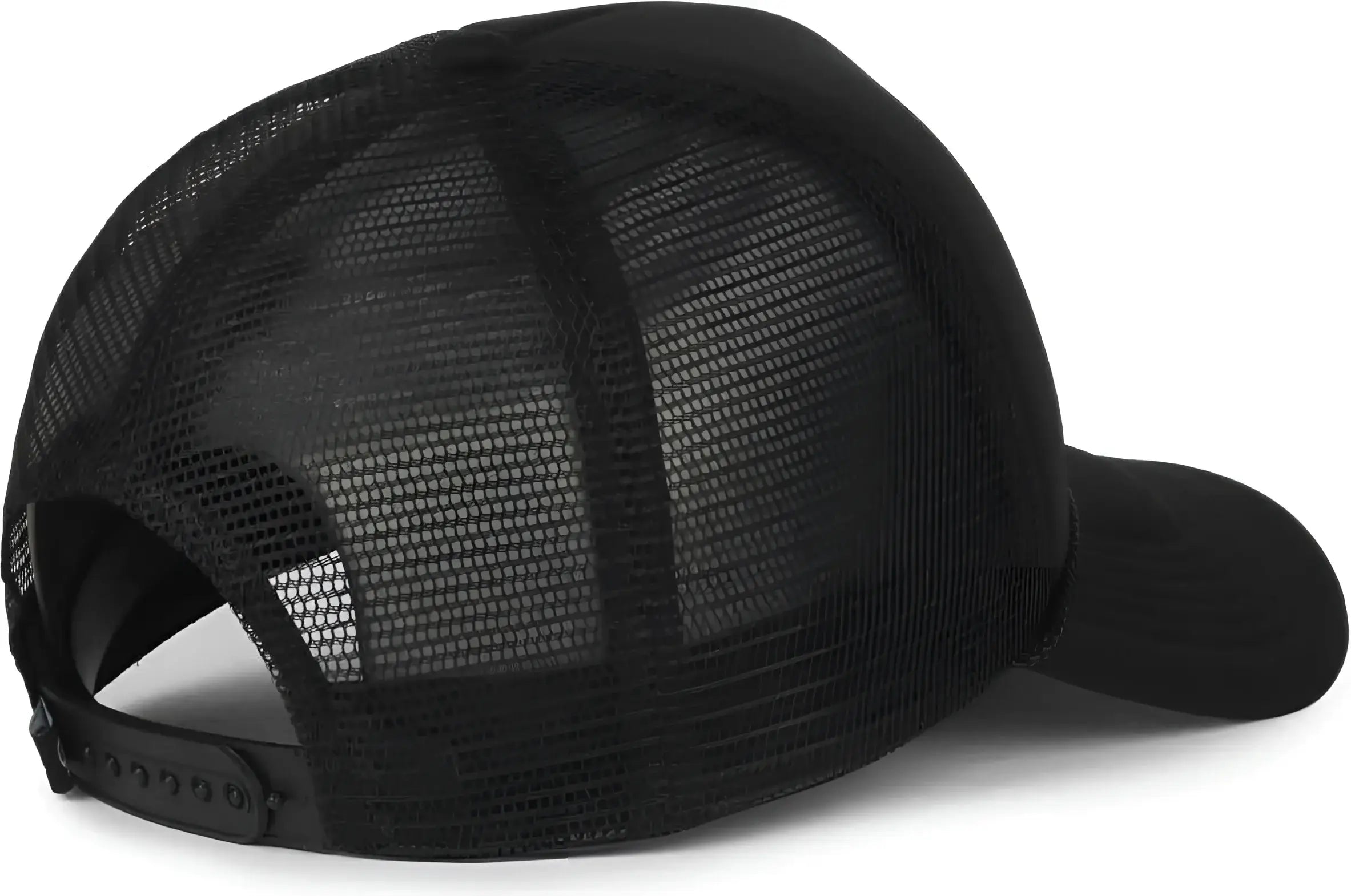 OC Sports OCFOAM 5 Panel Foam Mesh Trucker with Cord Cap - Black Black - Black / OSFM