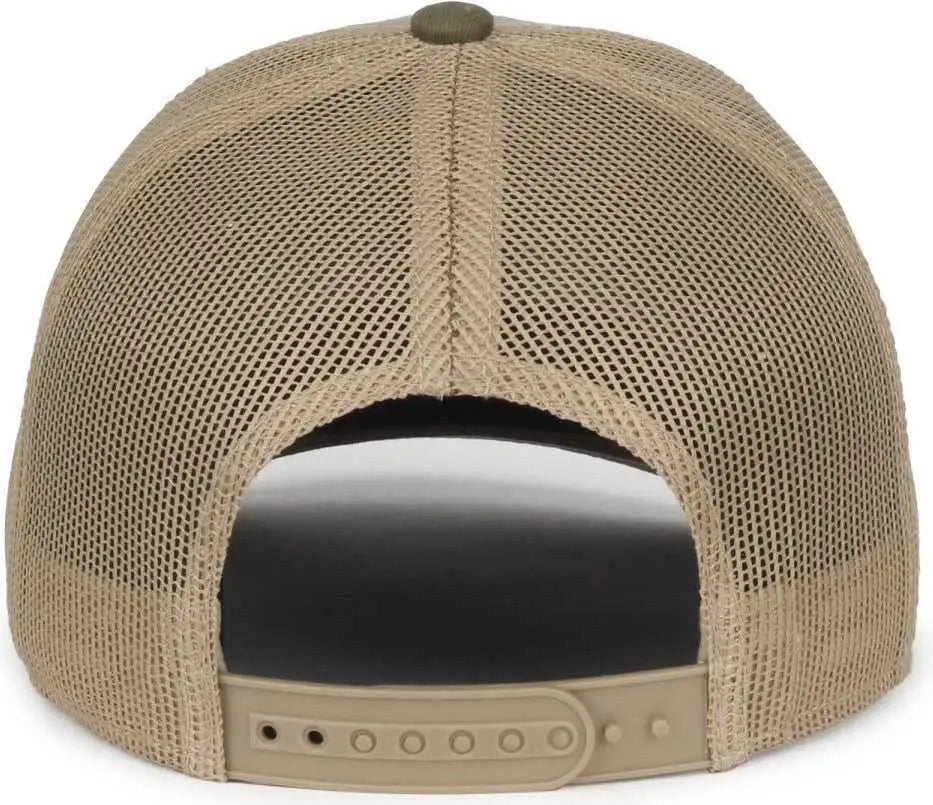 OC Sports OFFRD01 Adventure Off Road Patch Cap - Tan - Tan / 6 7/8’’ - 7 1/2’’