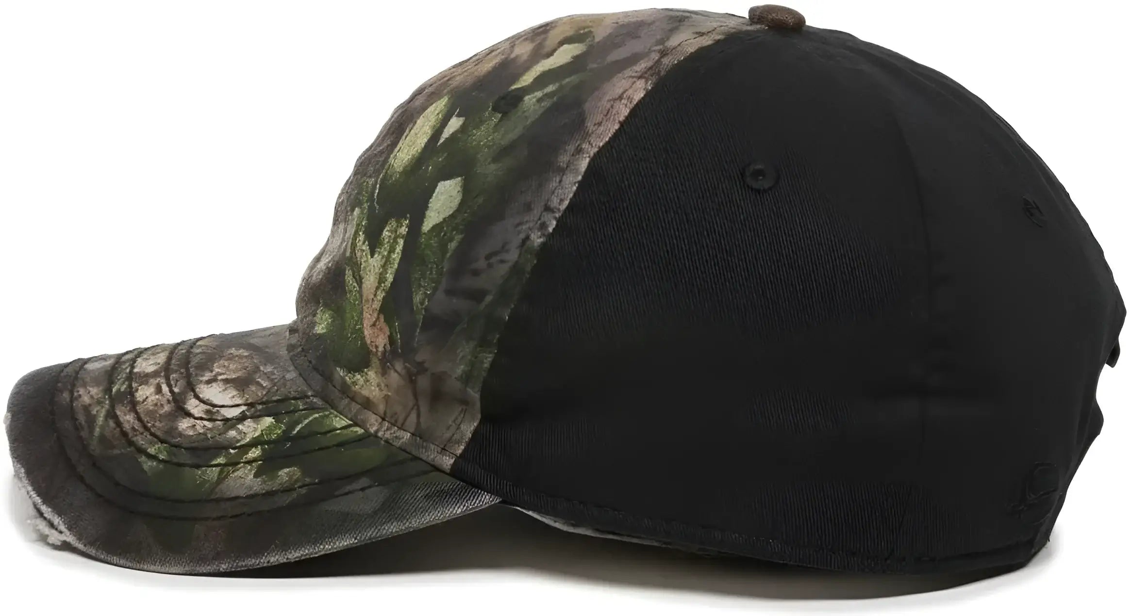 OC Sports OSC-101 Adjustable Cap - Mossy Oak Break-Up Country Black - Mossy Oak Break-Up Country Black / 6 7/8’’ - 7