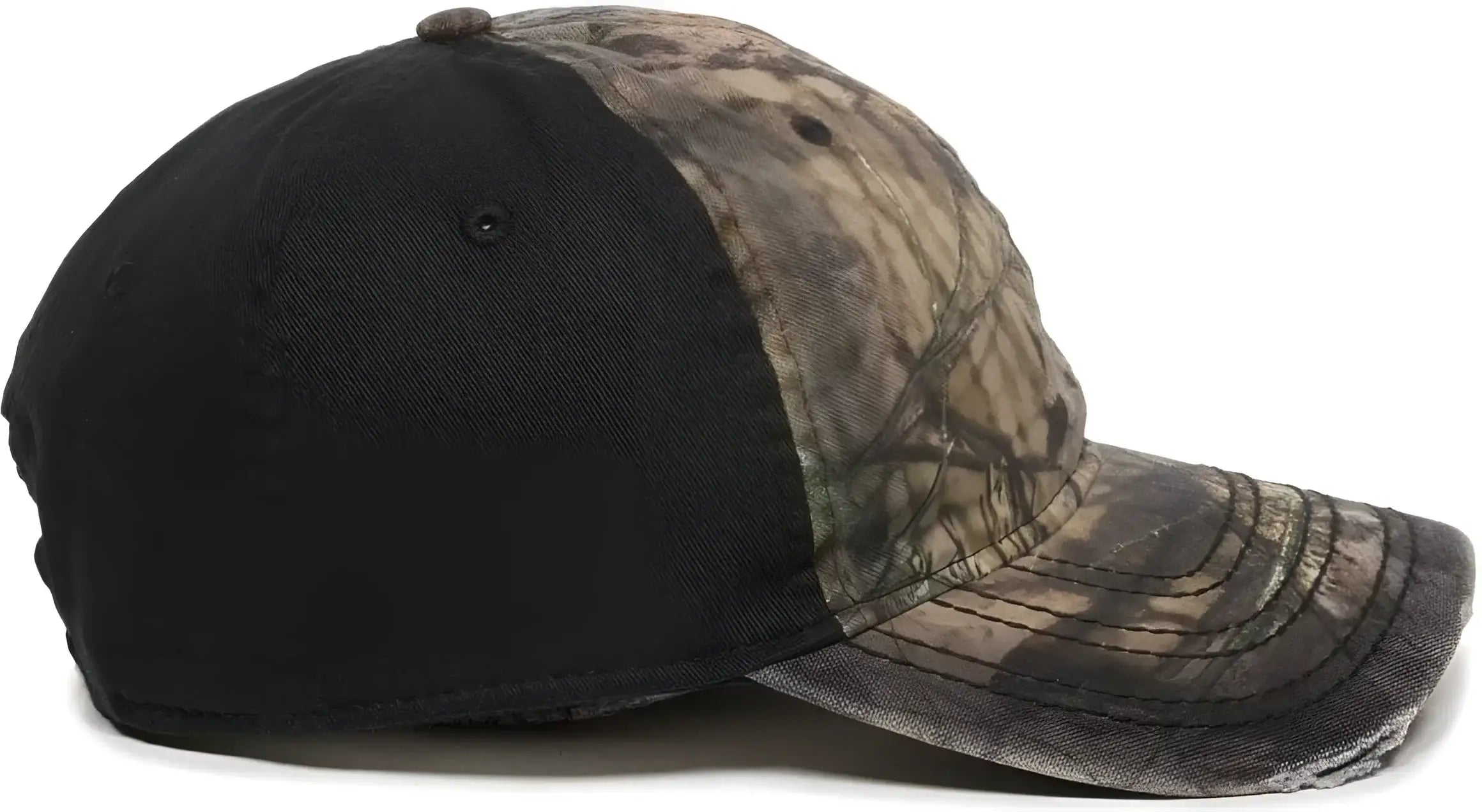 OC Sports OSC-101 Adjustable Cap - Mossy Oak Break-Up Country Black - Mossy Oak Break-Up Country Black / 6 7/8’’ - 7