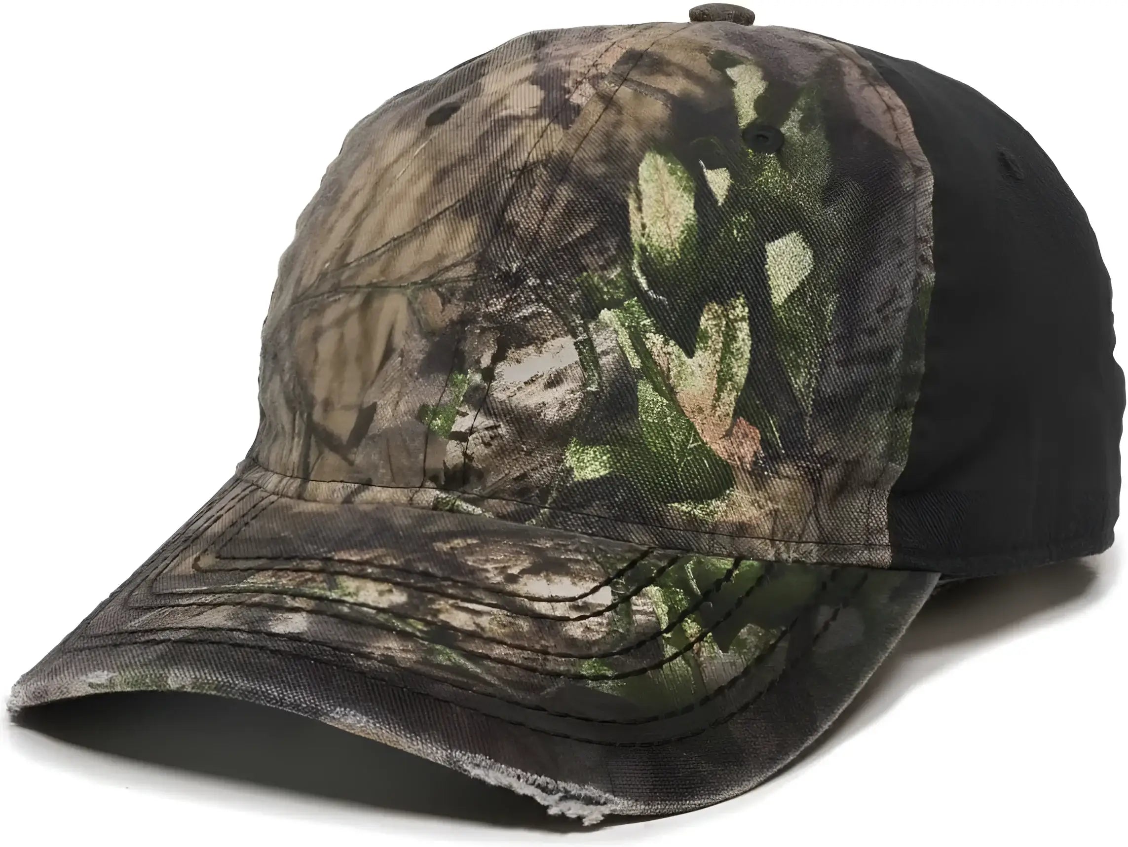 OC Sports OSC-101 Adjustable Cap - Mossy Oak Break-Up Country Black - Mossy Oak Break-Up Country Black / 6 7/8’’ - 7