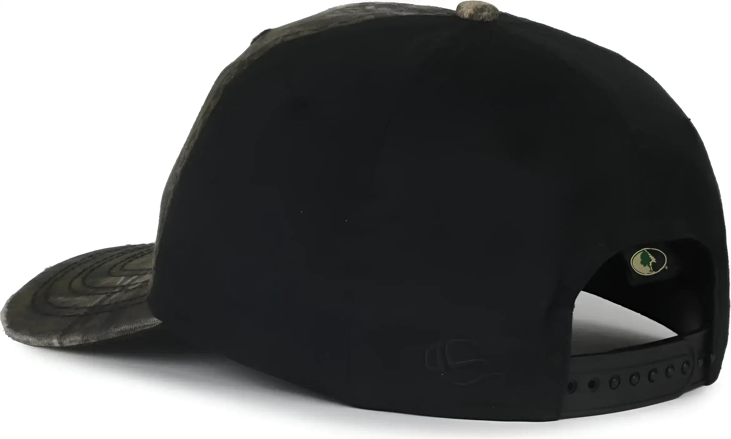 OC Sports OSC-101 Adjustable Cap - Mossy Oak Country DNA Black - Mossy Oak Black / OSFM