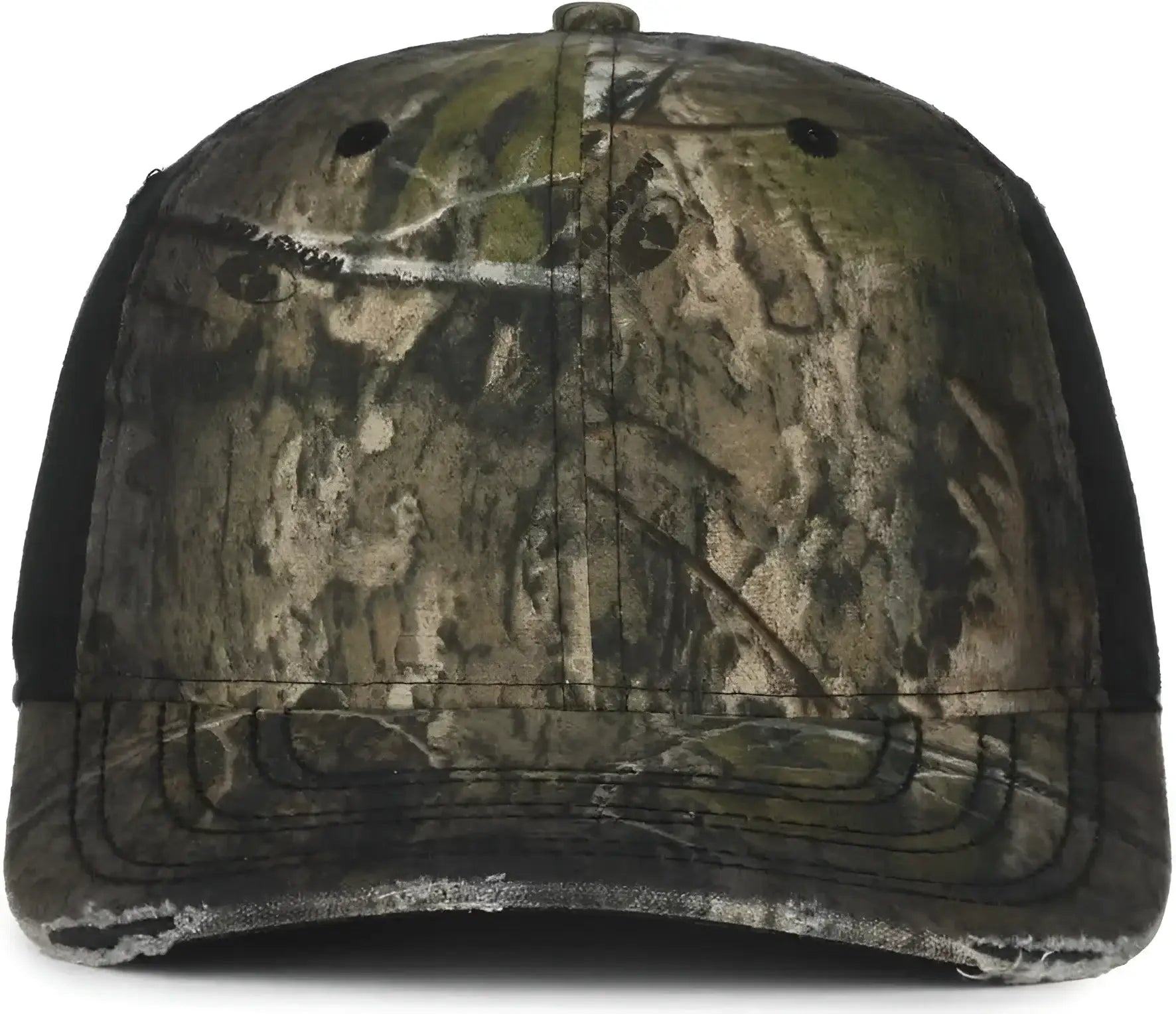 OC Sports OSC-101 Adjustable Cap - Mossy Oak Country DNA Black - Mossy Oak Black / OSFM
