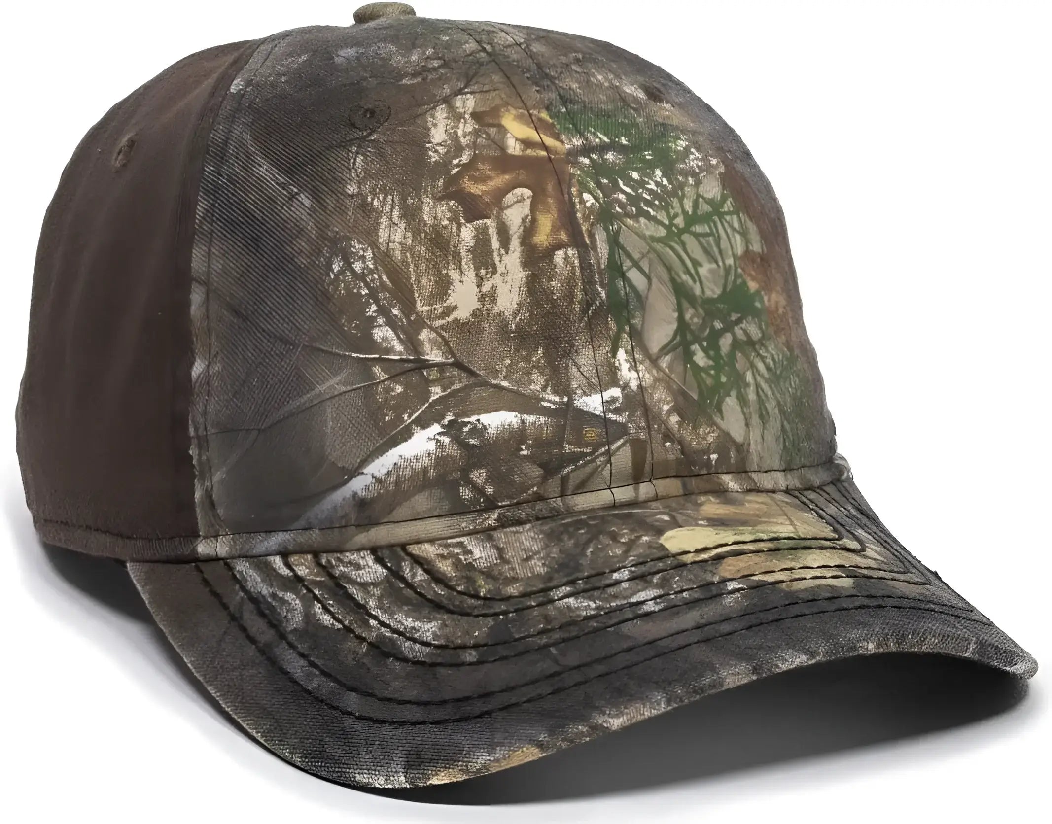 OC Sports OSC-101 Adjustable Cap - Realtree Edge Brown - Realtree Edge Brown / 6 7/8’’ - 7 1/2’’