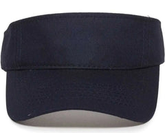 OC Sports PCTV-100 Adjustable Cotton Visors - Navy