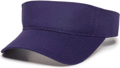 OC Sports PCTV-100 Adjustable Cotton Visors - Purple