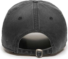 OC Sports PDT-750 Adjustable Cap - Black - Black / 6 7/8’’ - 7 1/2’’