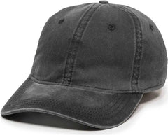 OC Sports PDT-750 Adjustable Cap - Black - Black / 6 7/8’’ - 7 1/2’’
