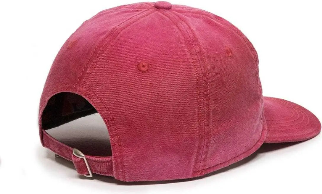 OC Sports PDT-750 Adjustable Cap - Chili Pepper - Cardinal / 6 7/8’’ - 7 1/2’’