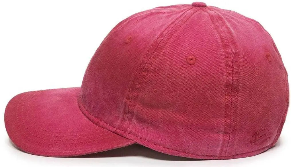 OC Sports PDT-750 Adjustable Cap - Chili Pepper - Cardinal / 6 7/8’’ - 7 1/2’’