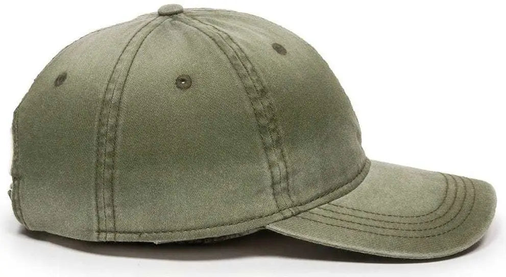 OC Sports PDT-750 Adjustable Cap - Olive - Olive / 6 7/8’’ - 7 1/2’’