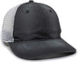 OC Sports PDT-750M Adjustable Mesh Back Cap - Black White - Black White / 6 7/8’’ - 7 1/2’’