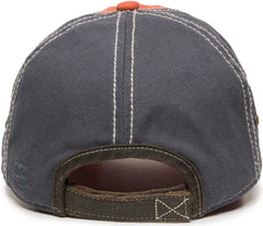 OC Sports PDT-800 Adjustable Cap - Orange Navy - Orange Navy / 6 7/8’’ - 7 1/2’’
