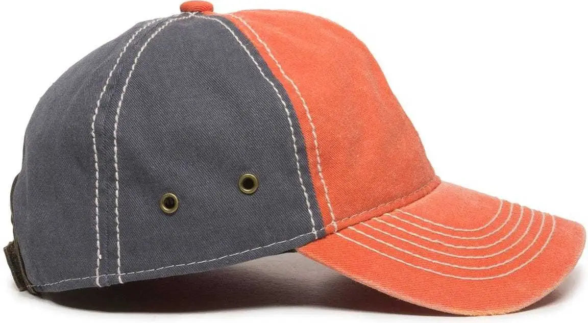 OC Sports PDT-800 Adjustable Cap - Orange Navy - Orange Navy / 6 7/8’’ - 7 1/2’’