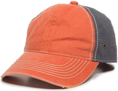 OC Sports PDT-800 Adjustable Cap - Orange Navy - Orange Navy / 6 7/8’’ - 7 1/2’’