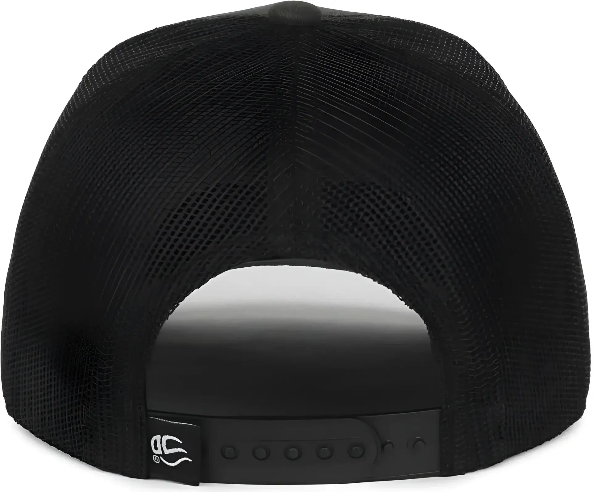 OC Sports PDT20M Pigment Dyed Twill Mesh Back Cap - Black Black - Black / OSFM