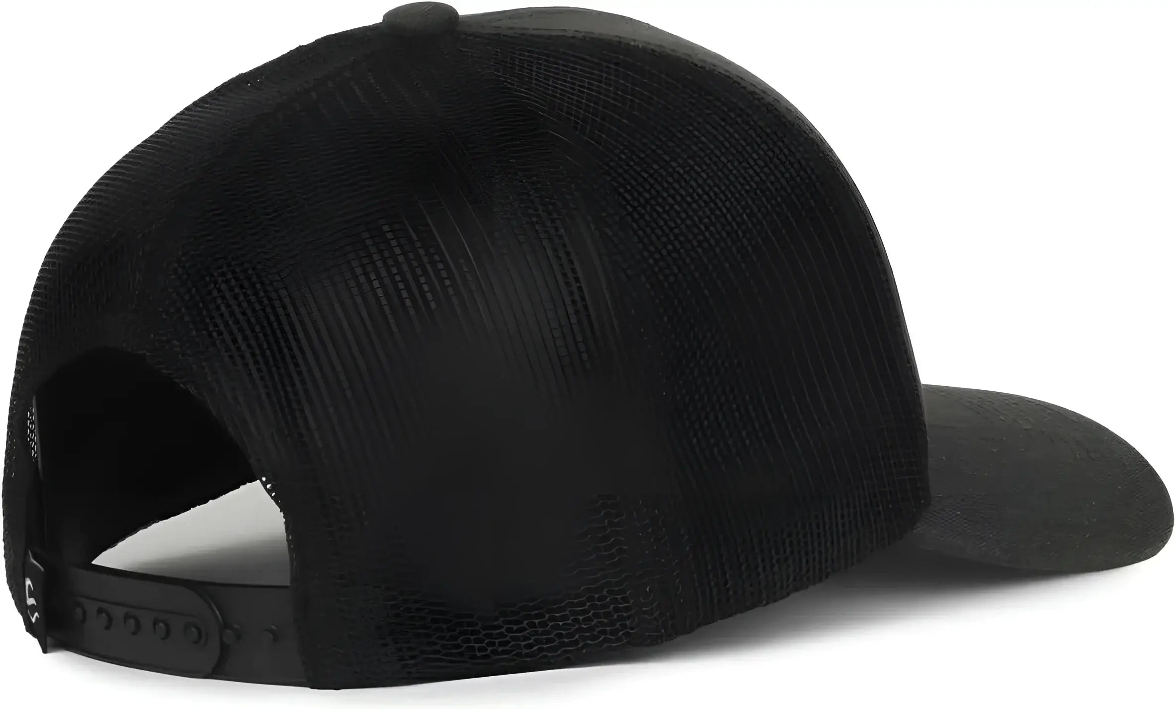OC Sports PDT20M Pigment Dyed Twill Mesh Back Cap - Black Black - Black / OSFM