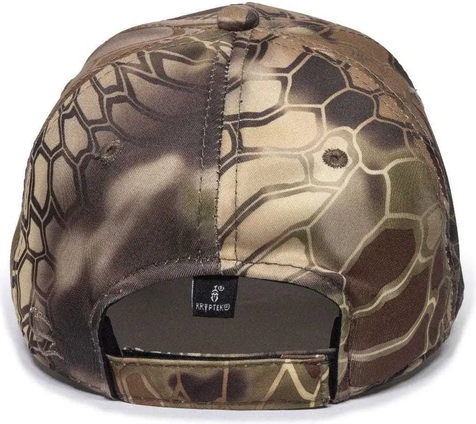 OC Sports PFC-100 Adjustable Cap - Kryptek Highlander - Kryptek Highlander / 6 7/8’’ - 7 1/2’’