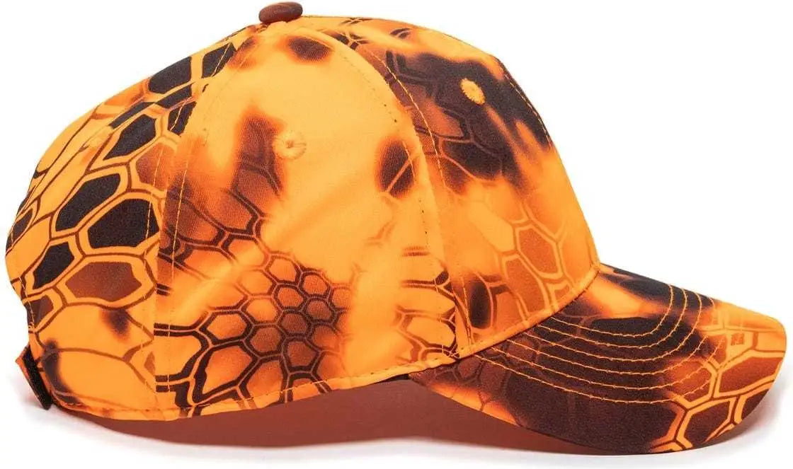 OC Sports PFC-100 Adjustable Cap - Kryptek Inferno - Kryptek Inferno / 6 7/8’’ - 7 1/2’’