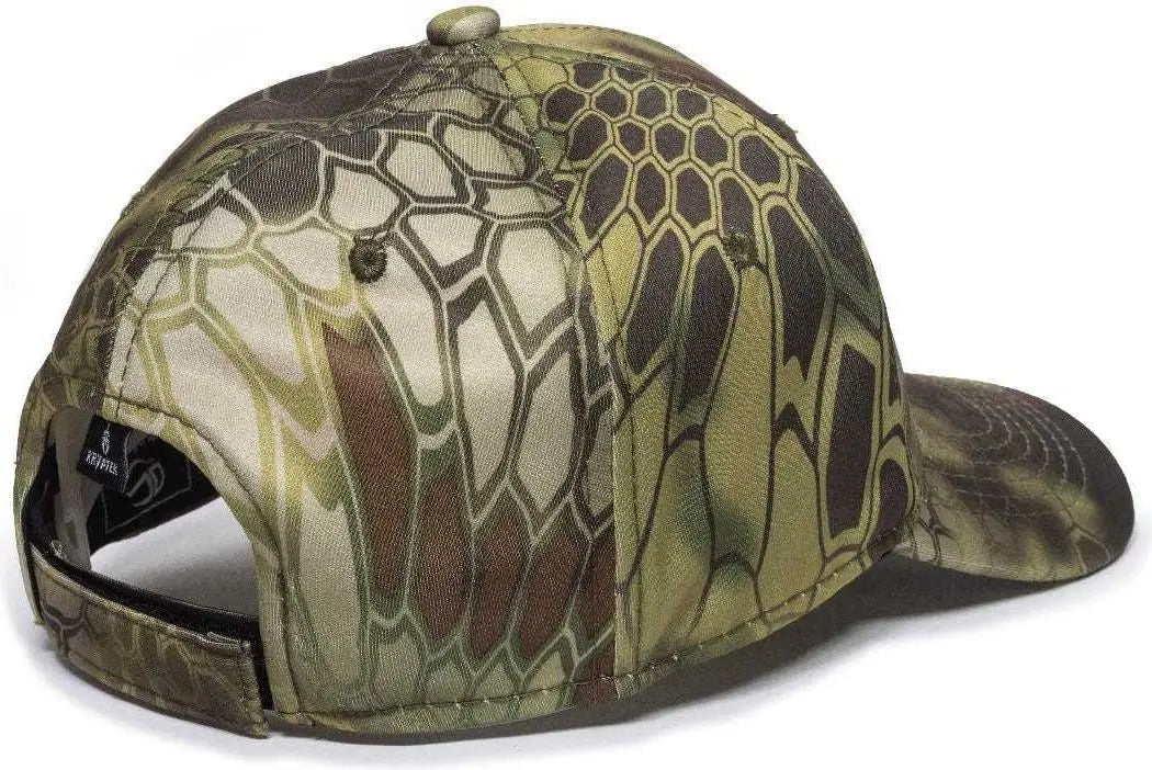 OC Sports PFC-100 Adjustable Cap - Kryptek Mandrake - Kryptek Mandrake / 6 7/8’’ - 7 1/2’’