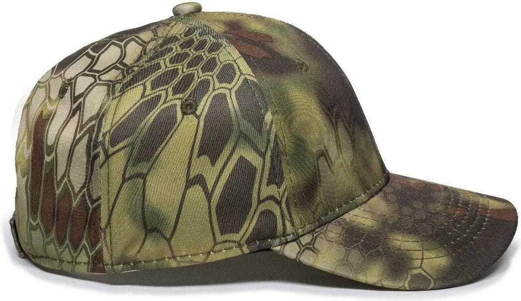 OC Sports PFC-100 Adjustable Cap - Kryptek Mandrake - Kryptek Mandrake / 6 7/8’’ - 7 1/2’’