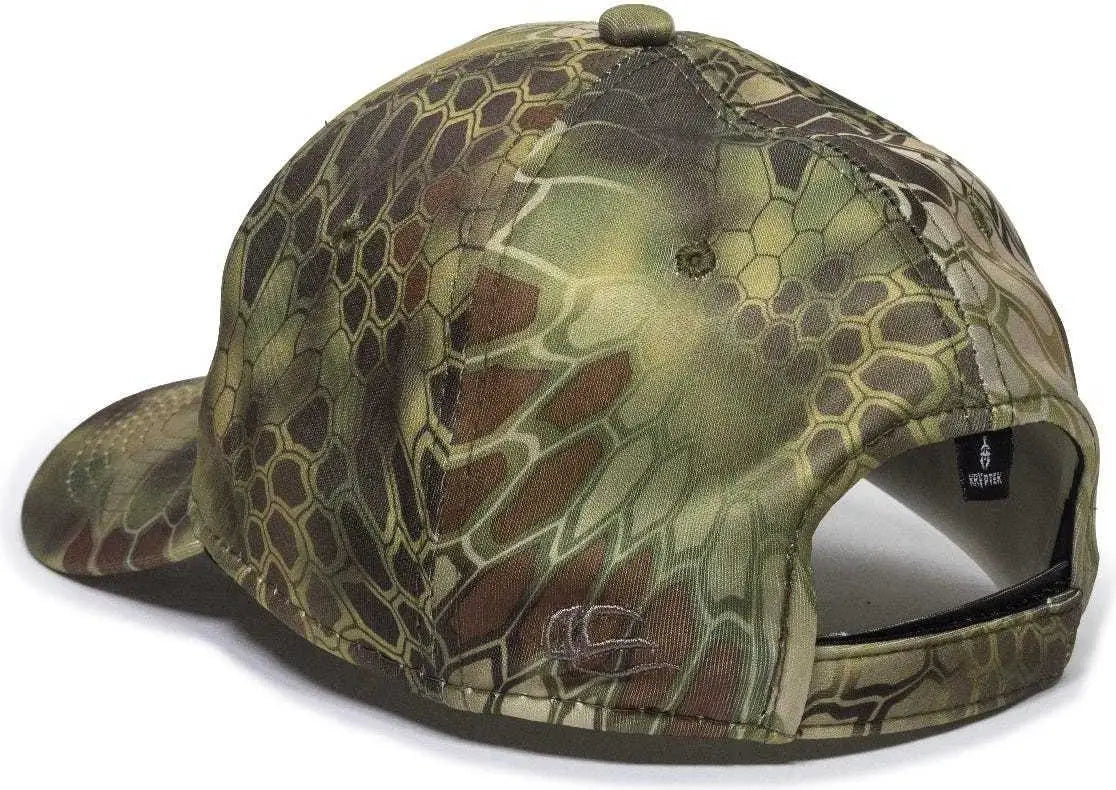 OC Sports PFC-100 Adjustable Cap - Kryptek Mandrake - Kryptek Mandrake / 6 7/8’’ - 7 1/2’’