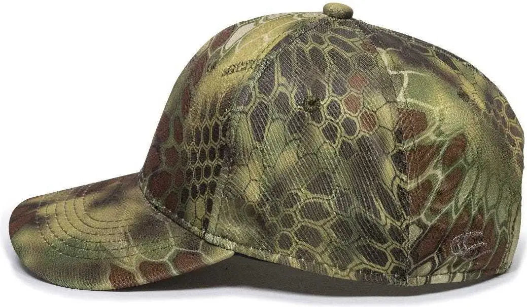 OC Sports PFC-100 Adjustable Cap - Kryptek Mandrake - Kryptek Mandrake / 6 7/8’’ - 7 1/2’’