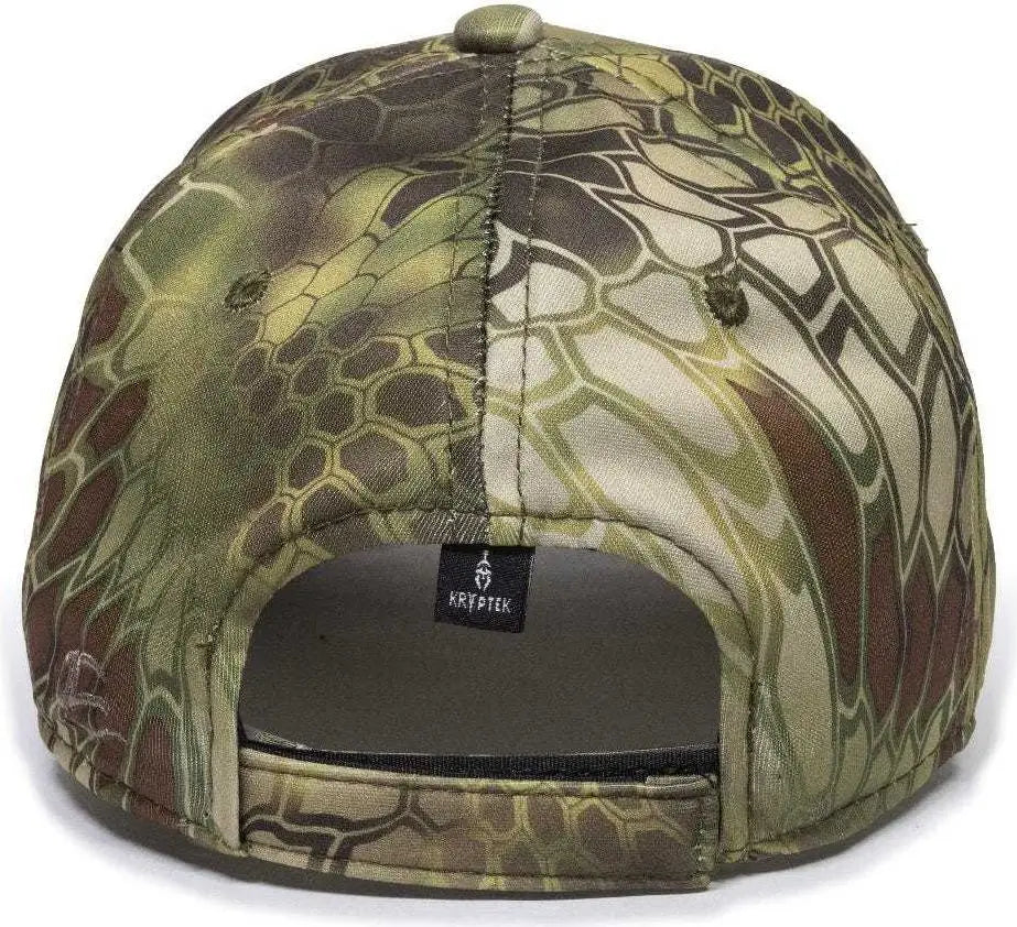 OC Sports PFC-100 Adjustable Cap - Kryptek Mandrake - Kryptek Mandrake / 6 7/8’’ - 7 1/2’’