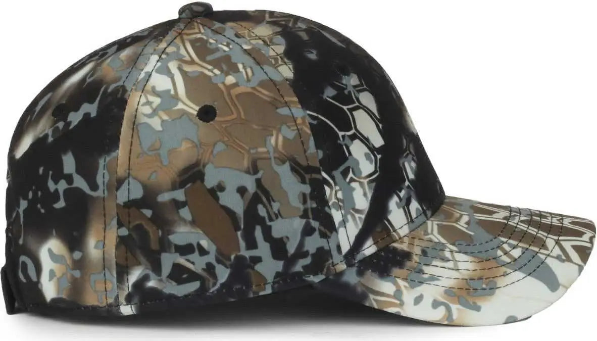 OC Sports PFC-100 Adjustable Cap - Kryptek Obskura Skyfall Black - Kryptek Black / OSFM