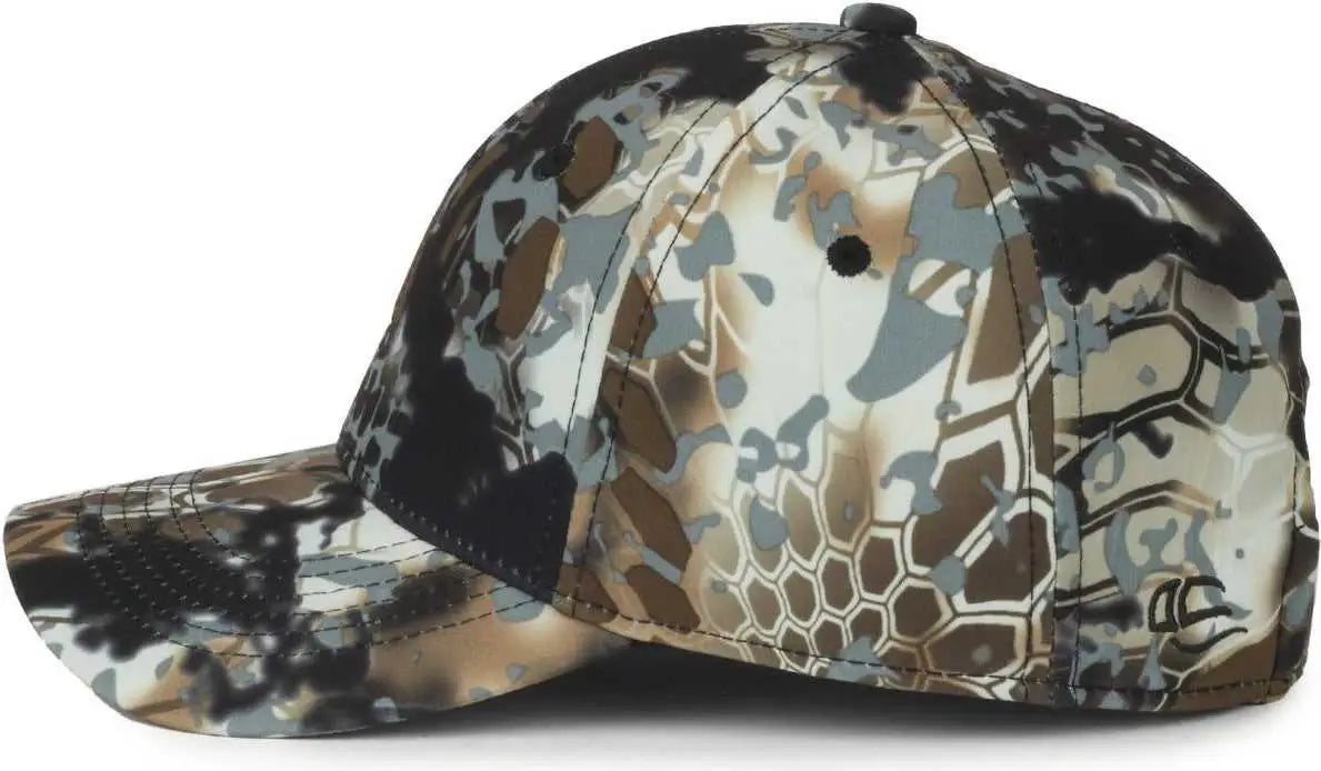 OC Sports PFC-100 Adjustable Cap - Kryptek Obskura Skyfall Black - Kryptek Black / OSFM