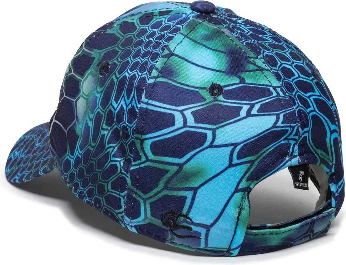 OC Sports PFC-100 Adjustable Cap - Kryptek Pontus - Kryptek Pontus / 6 7/8’’ - 7 1/2’’