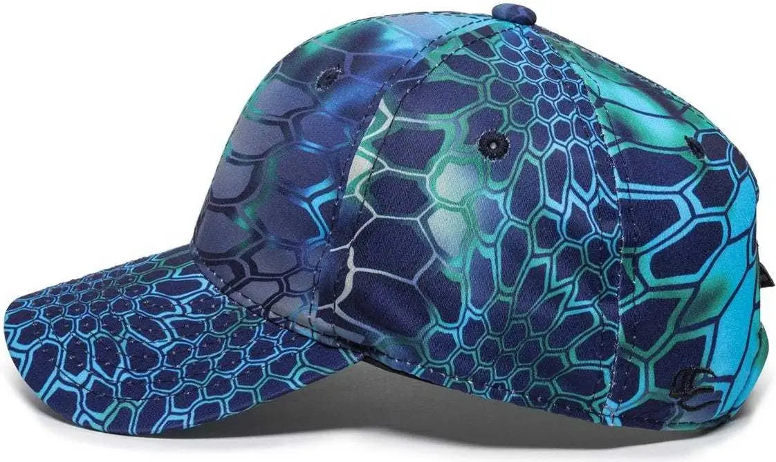 OC Sports PFC-100 Adjustable Cap - Kryptek Pontus - Kryptek Pontus / 6 7/8’’ - 7 1/2’’