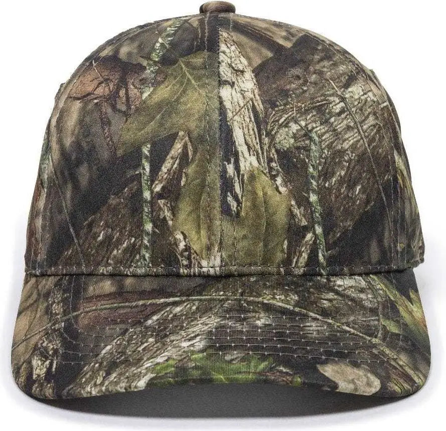 OC Sports PFC-100 Adjustable Cap - Mossy Oak Break-Up Country - Mossy Oak Break-Up Country / 6 7/8’’ - 7 1/2’’