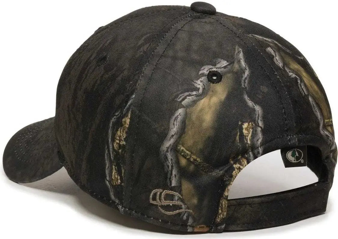 OC Sports PFC-100 Adjustable Cap - Mossy Oak Eclipse - Mossy Oak Eclipse / 6 7/8’’ - 7 1/2’’
