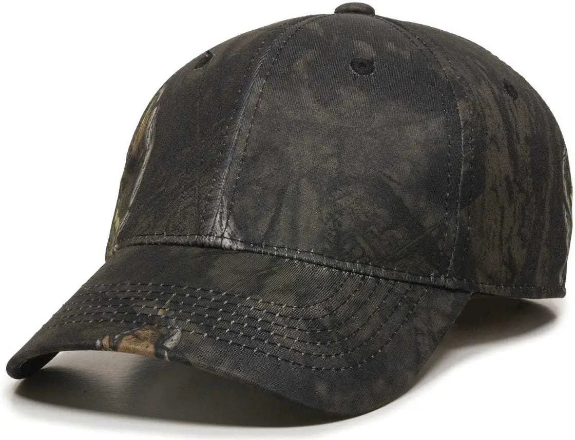 OC Sports PFC-100 Adjustable Cap - Mossy Oak Eclipse - Mossy Oak Eclipse / 6 7/8’’ - 7 1/2’’