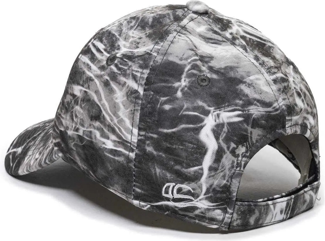 OC Sports PFC-100 Adjustable Cap - Mossy Oak Elements Agua Manta - Mossy Oak / 6 7/8’’ - 7 1/2’’