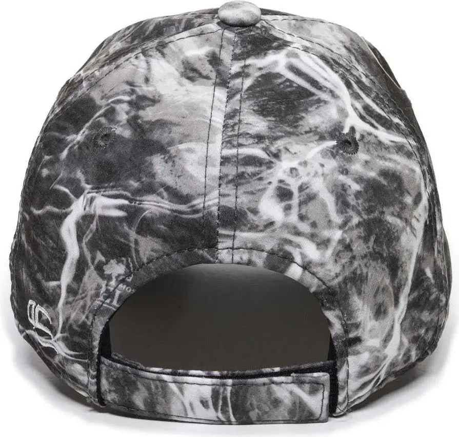 OC Sports PFC-100 Adjustable Cap - Mossy Oak Elements Agua Manta - Mossy Oak / 6 7/8’’ - 7 1/2’’